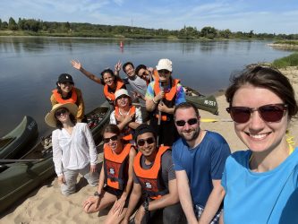 Lab Out 2022 – Canoeing on River Elbe