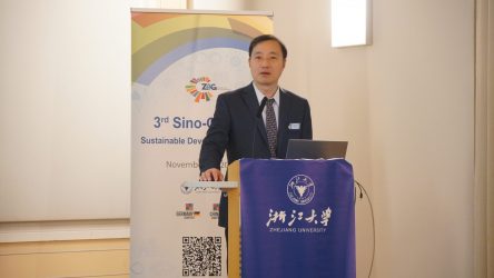 James Lu-  foreign member of Academia Europaea visits our lab